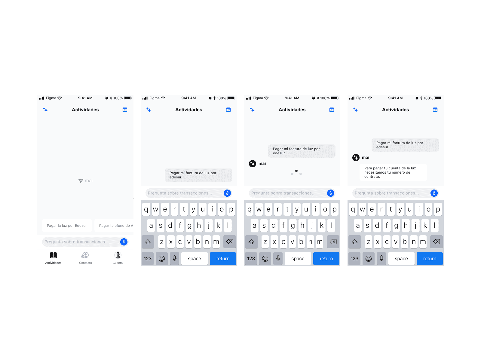 AI chat conversation flow design
