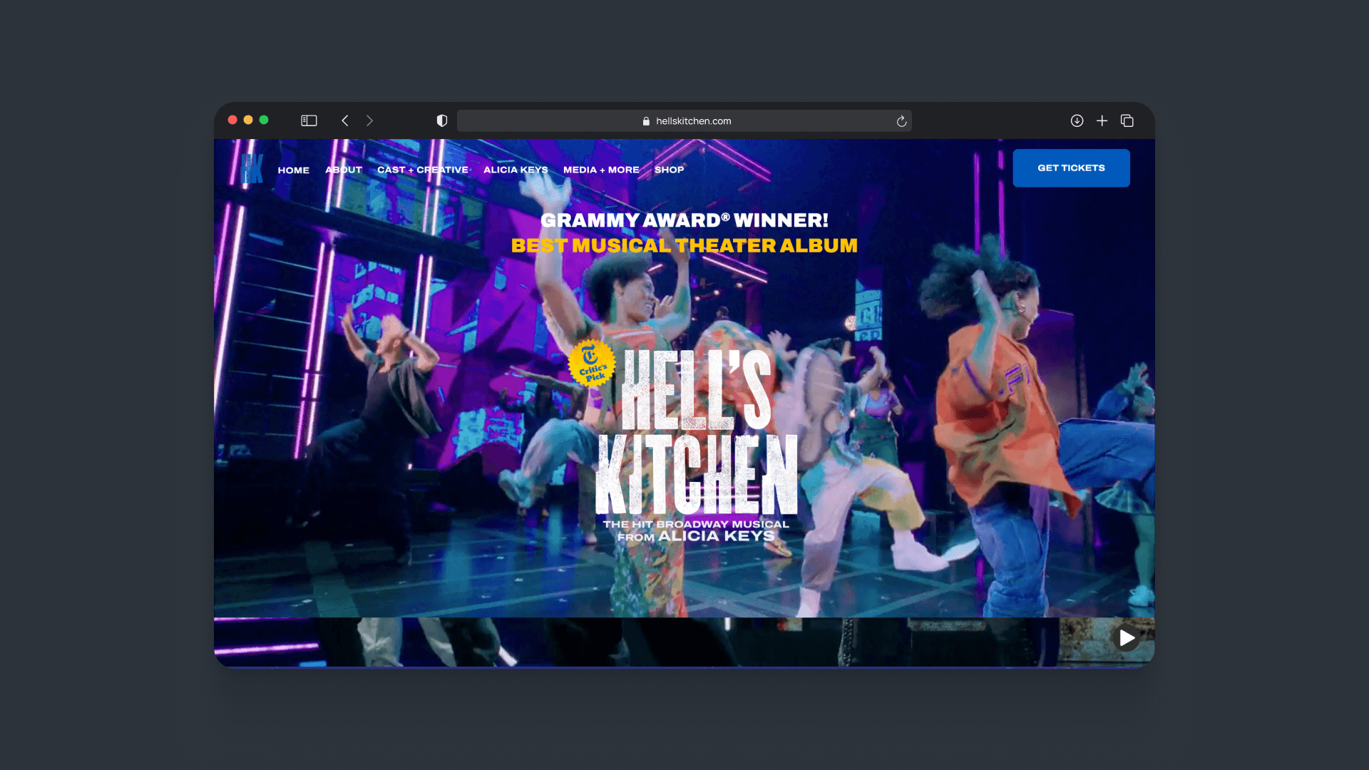 Hell's Kitchen Website